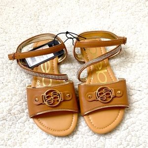 Bebe size 13 little girl sandals